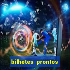 bilhetes prontos futebol para hoje